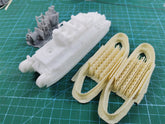 3d Printed 1/72 French FCM 2C 155 Heavy Tank Kit